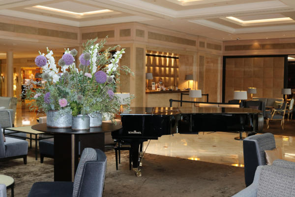 EBTB designer loudspeaker in a hotel interior