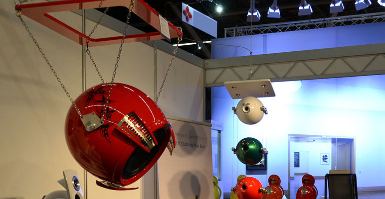 EBTB loudspeakers on trade show